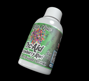 Lay Low Infused drink - THC aid Strawberry Kiwi 2oz (100ML)