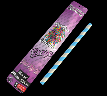 Lay Low Cannabis infused straw - Grape