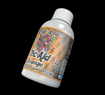 Lay Low Infused drink - THC aid orange- 2oz (100ML)