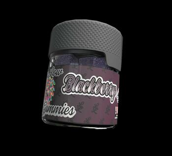 Lay Low gummies - Blackberry 100g